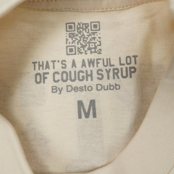 That’s An Awful Lot Of Cough Syrup Cream Lasso T-shirt Cream | ALOCS - Picture 3 of 4